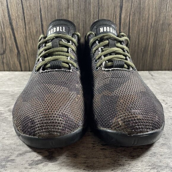 Nobull Trainer Shoes Mens 8 Brown Camo Low Top Lace Up Training Athletic main image 10